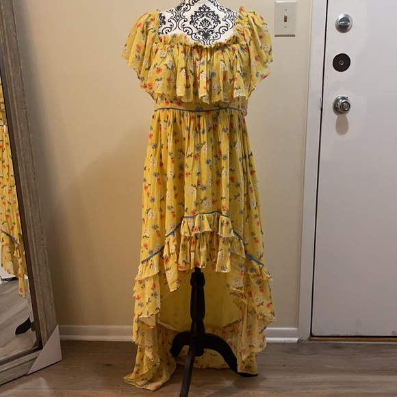🌼Loveshackfancy Hi Low Alexia Dress in Sunburst🌻 - Picture 5 of 9